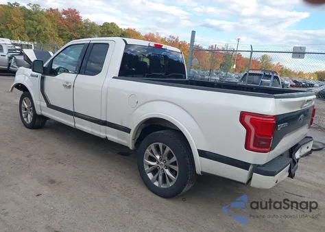 2015 Ford F-150 Lariat from USA, damaged, VIN 1FTEX1CF5FFA74978